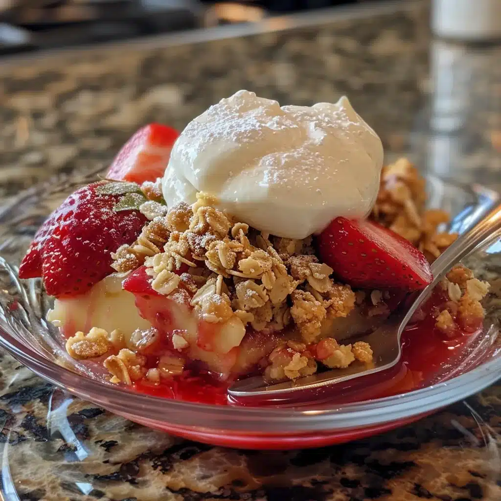 Strawberry Crisp: Classic Crumble Dessert Recipe image 1777056279316