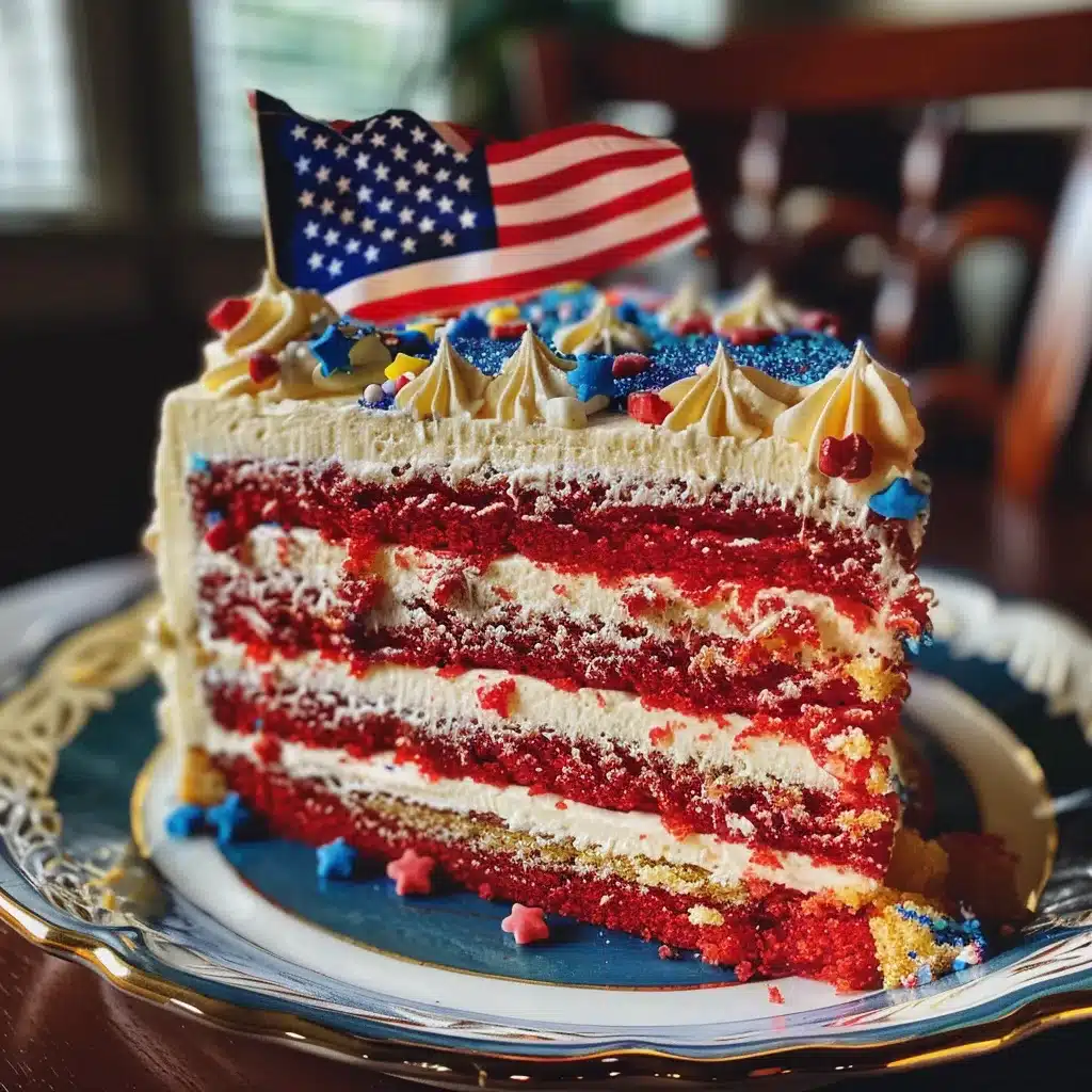 American Flag Cake: Patriotic Recipe for a Stunning Dessert