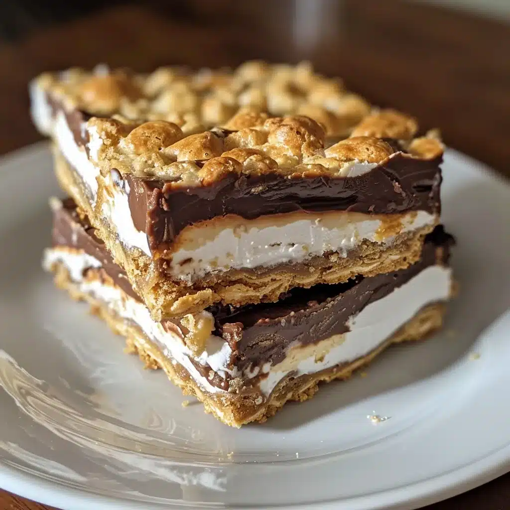 S’mores Bars: A Chocolatey Caramel Delight