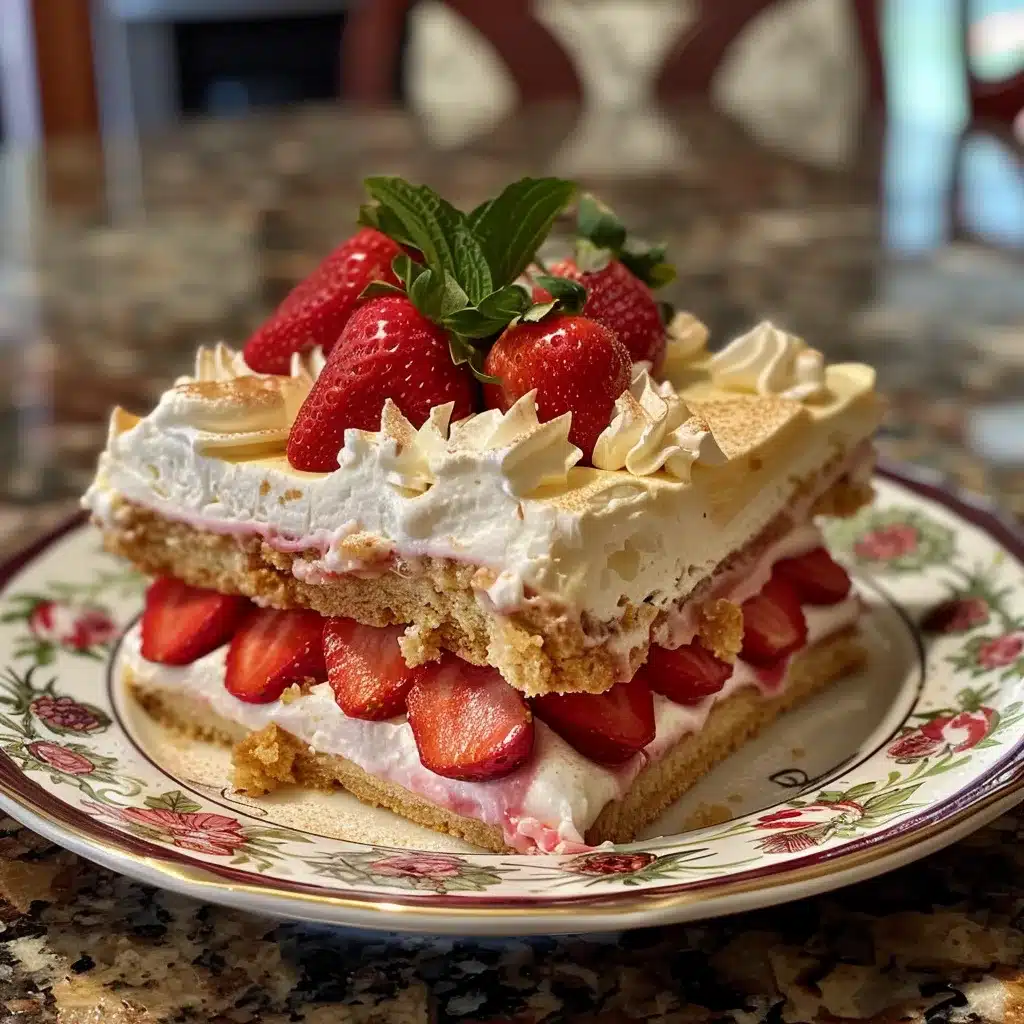 Strawberry Icebox Cake Recipe