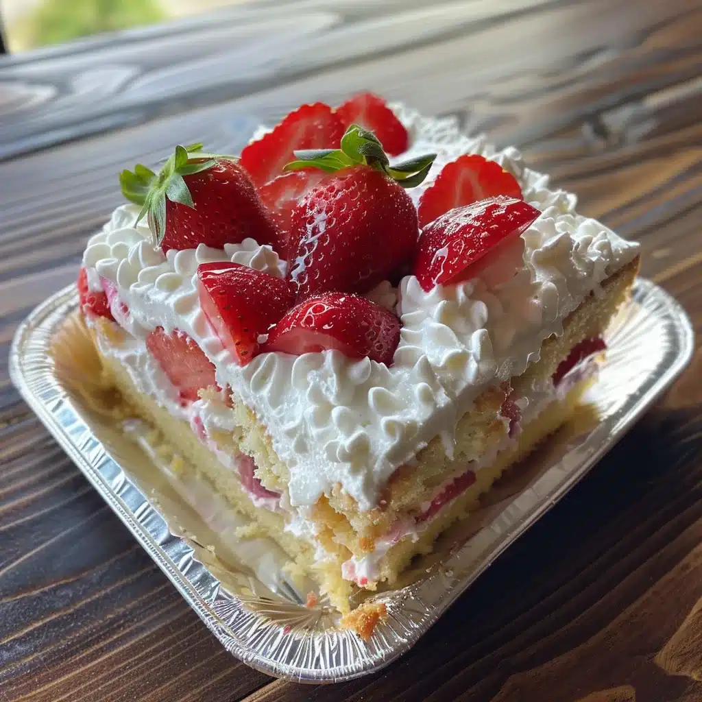Strawberry Poke Cake