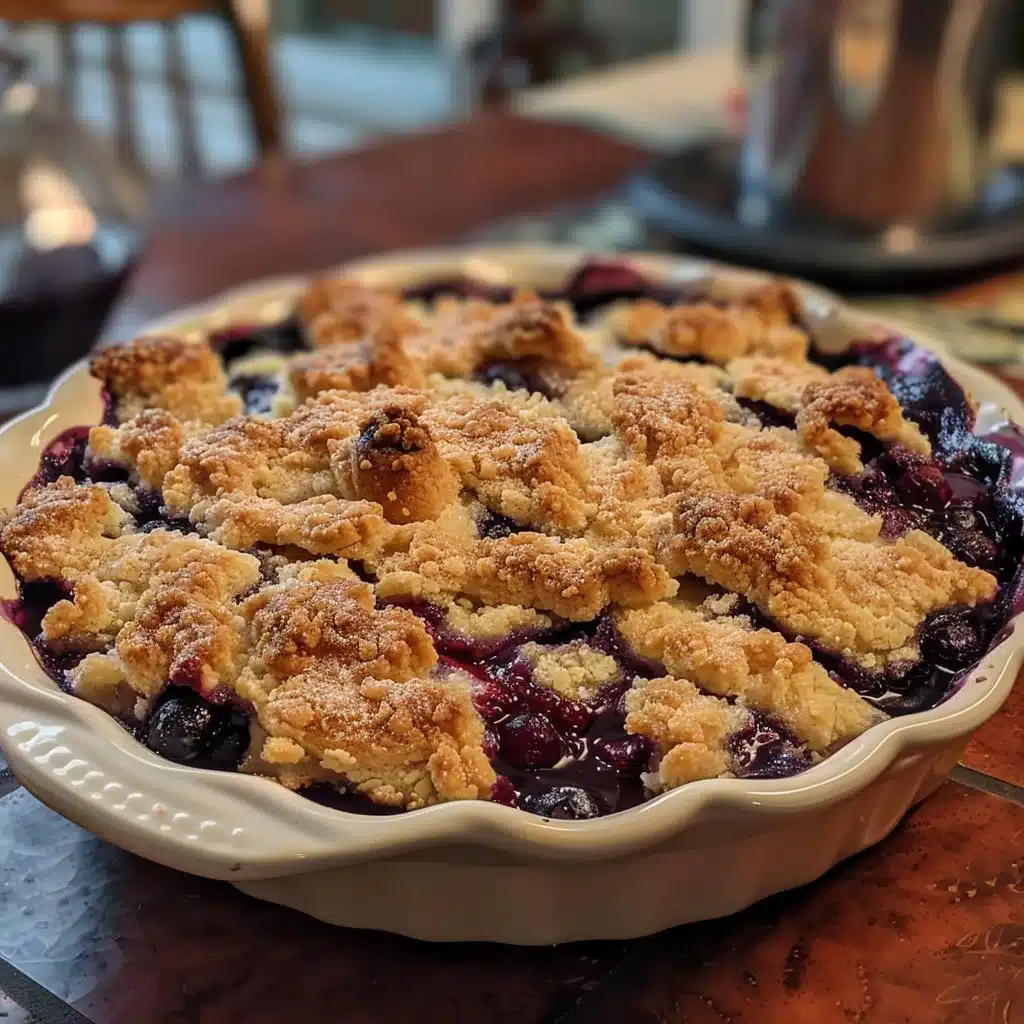 Blueberry Cobbler: A Taste of Summer Simplicity