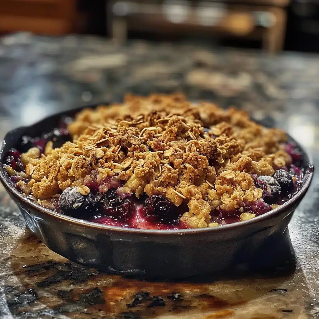 Blueberry Crisp: A Simple Fruit Dessert Perfect for Every Occasion