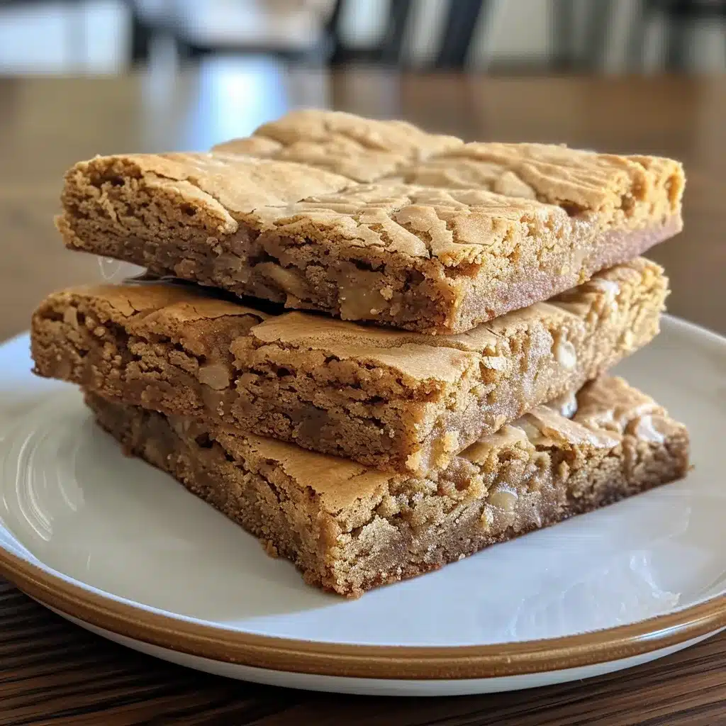 Classic Blondies Recipe with Butterscotch Twist