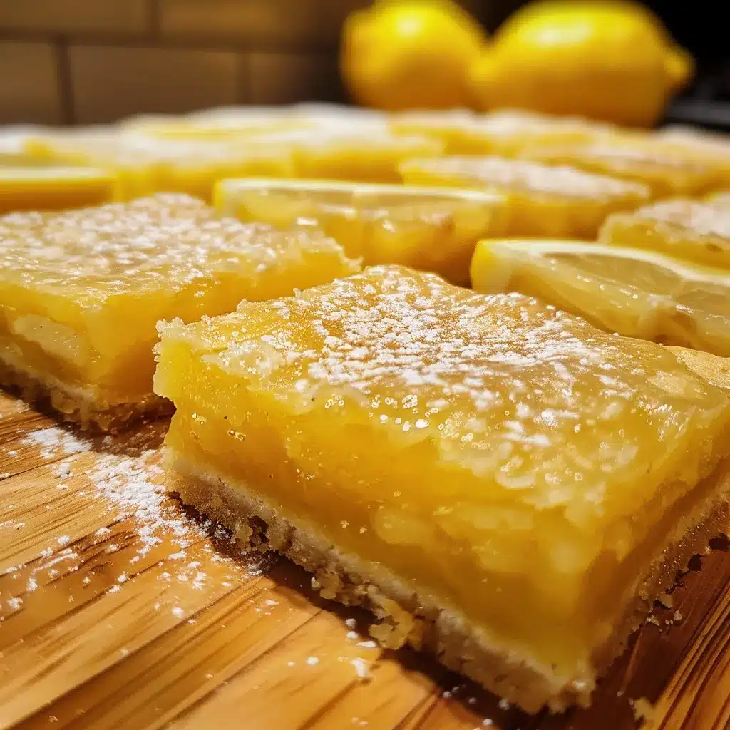 Lemon Bars Recipe with Tangy, Crispy Layers