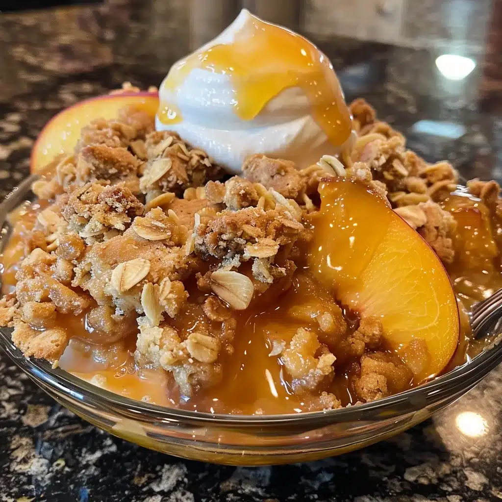 Peach Crisp Recipe | Flavorful Dessert with Crunchy Topping
