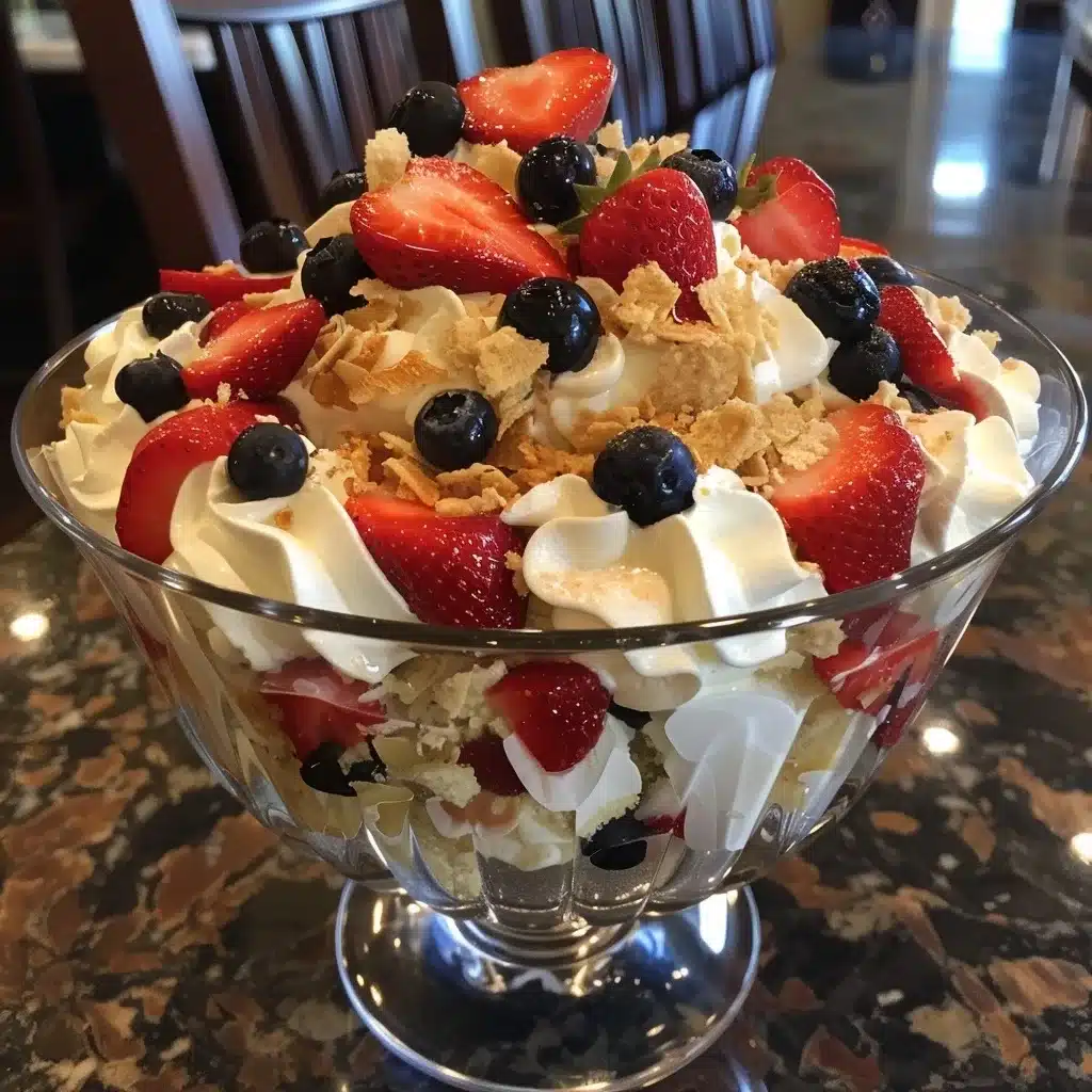 Red White and Blue Trifle Recipe: A Patriotic Dessert Delight