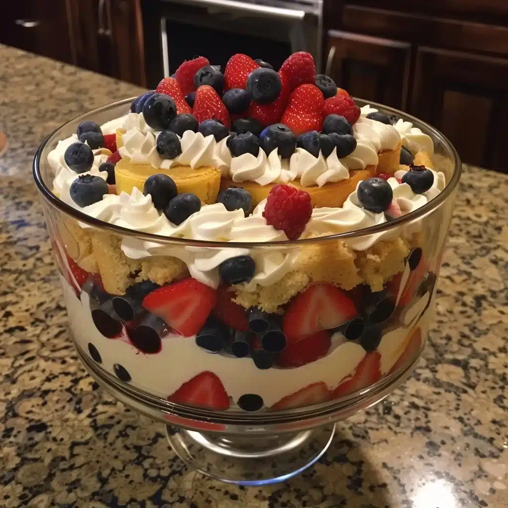 Red White and Blue Trifle Recipe: A Patriotic Dessert Delight Red White and Blue Trifle Recipe: A Patriotic Dessert Delight image 1778946992271