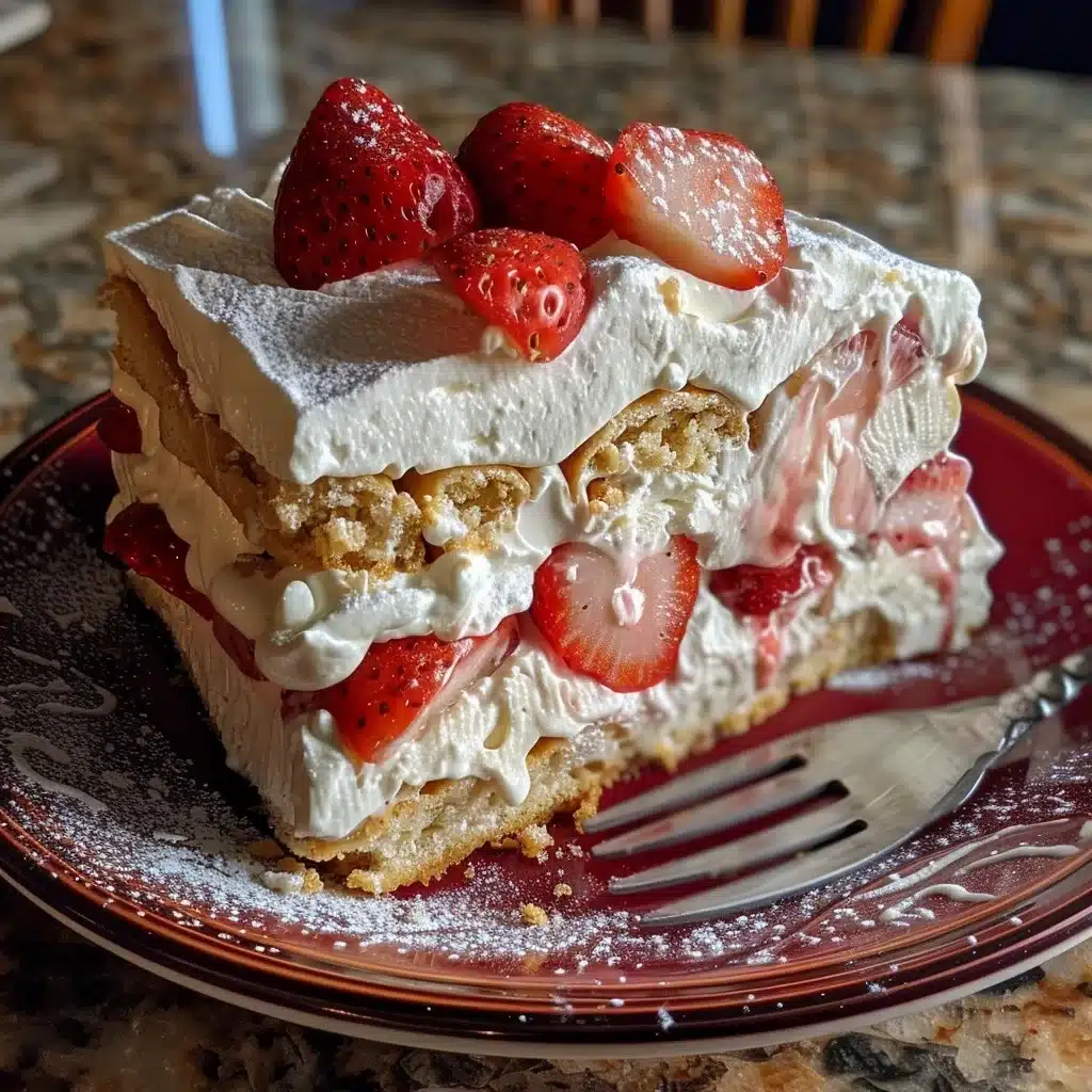 Strawberry Icebox Cake | No-Bake Summer Delight