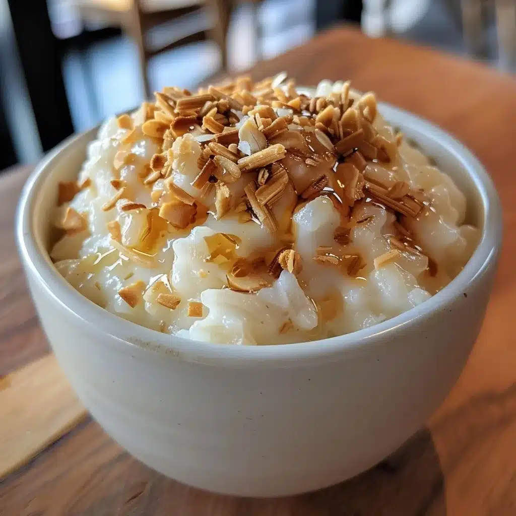 Rice Pudding Recipe with Vanilla and Cinnamon