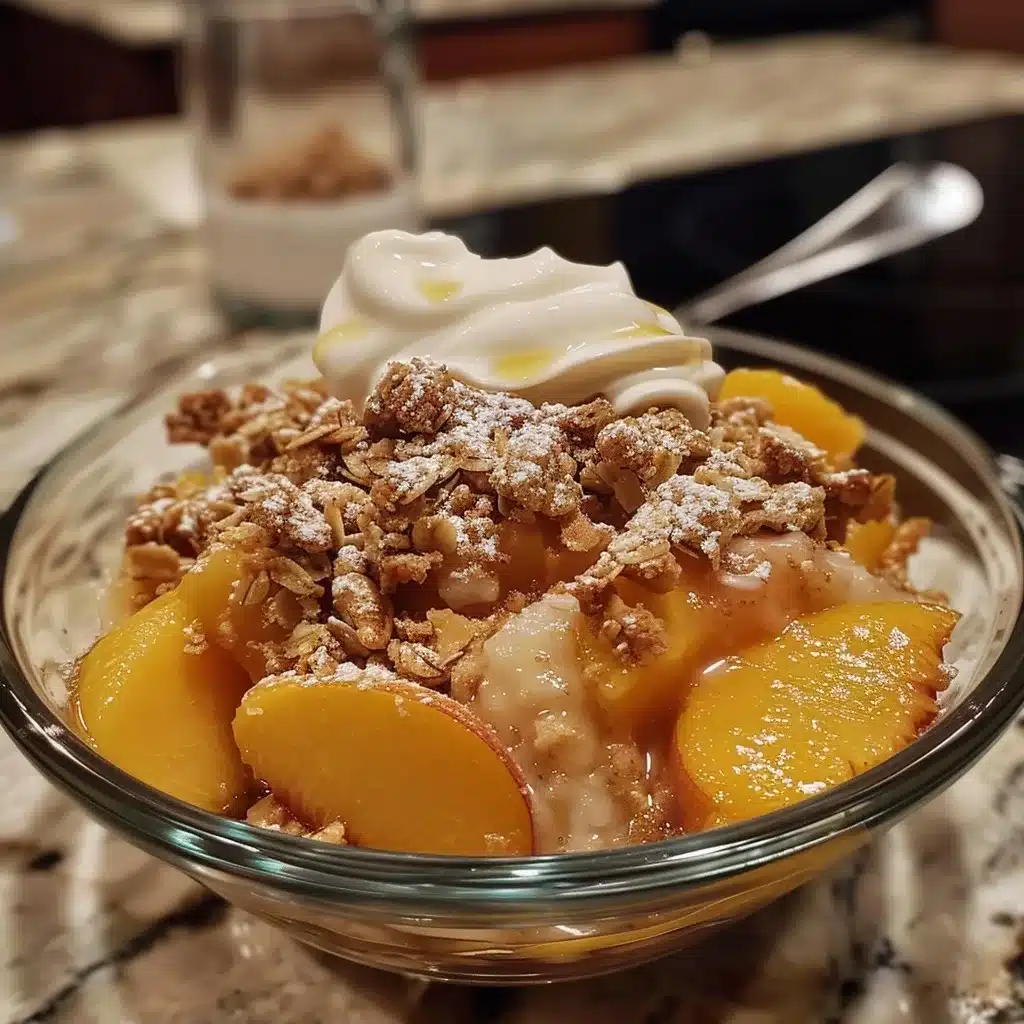 Peach Crisp Recipe | Baked to Perfection