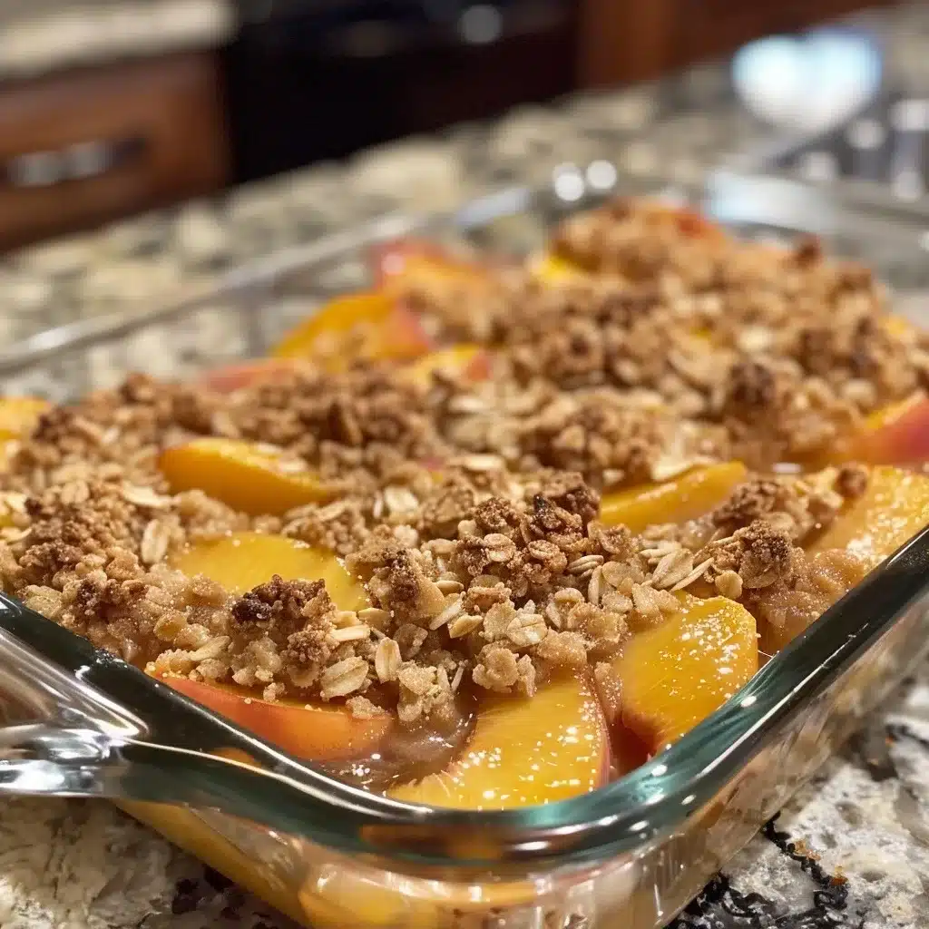 Peach Crisp: A Flavorful Summer Treat