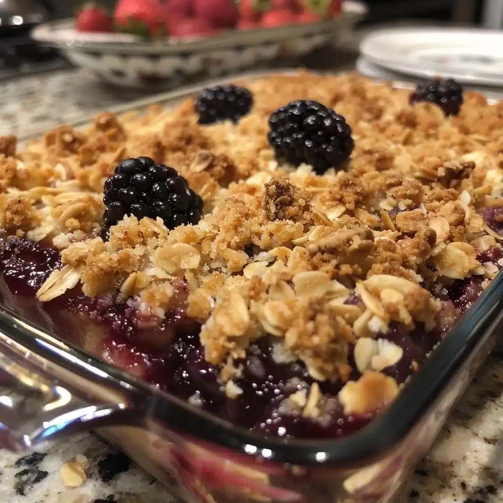Blackberry Crisp Recipe: Sweet and Effortless Dessert