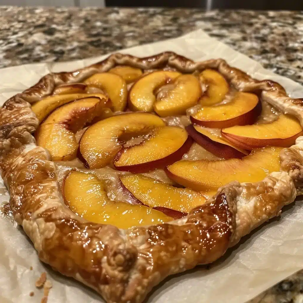 Peach Galette: A Simple, Flavorful Recipe image 1780328093437