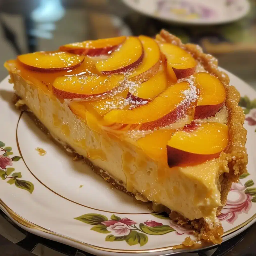 Peach Cheesecake Recipe: Creamy Layers with Fresh Fruit