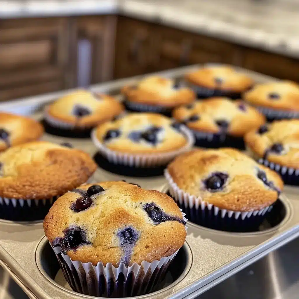 Blueberry Muffins Recipe for Flaky, Juicy Bites
