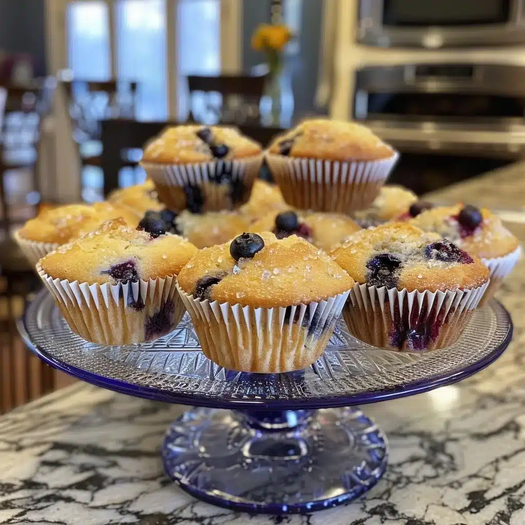 Blueberry Muffins Recipe for Flaky, Juicy Bites