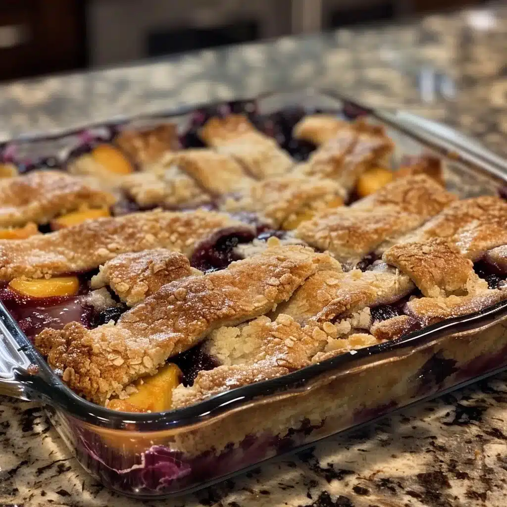 Peach Blueberry Cobbler Recipe | Sweet Summer Classic image 1780517202167