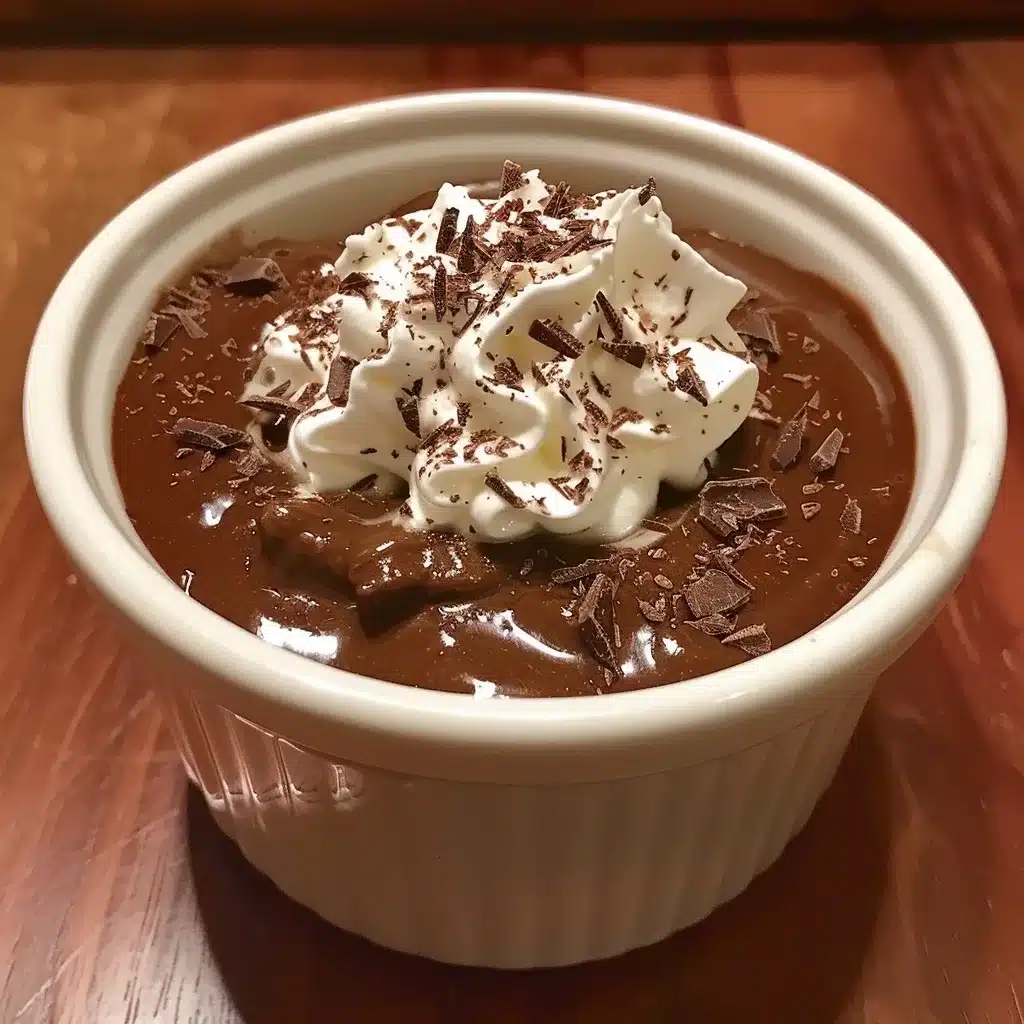 Decadent Chocolate Pudding Recipe: Rich and Creamy Comfort