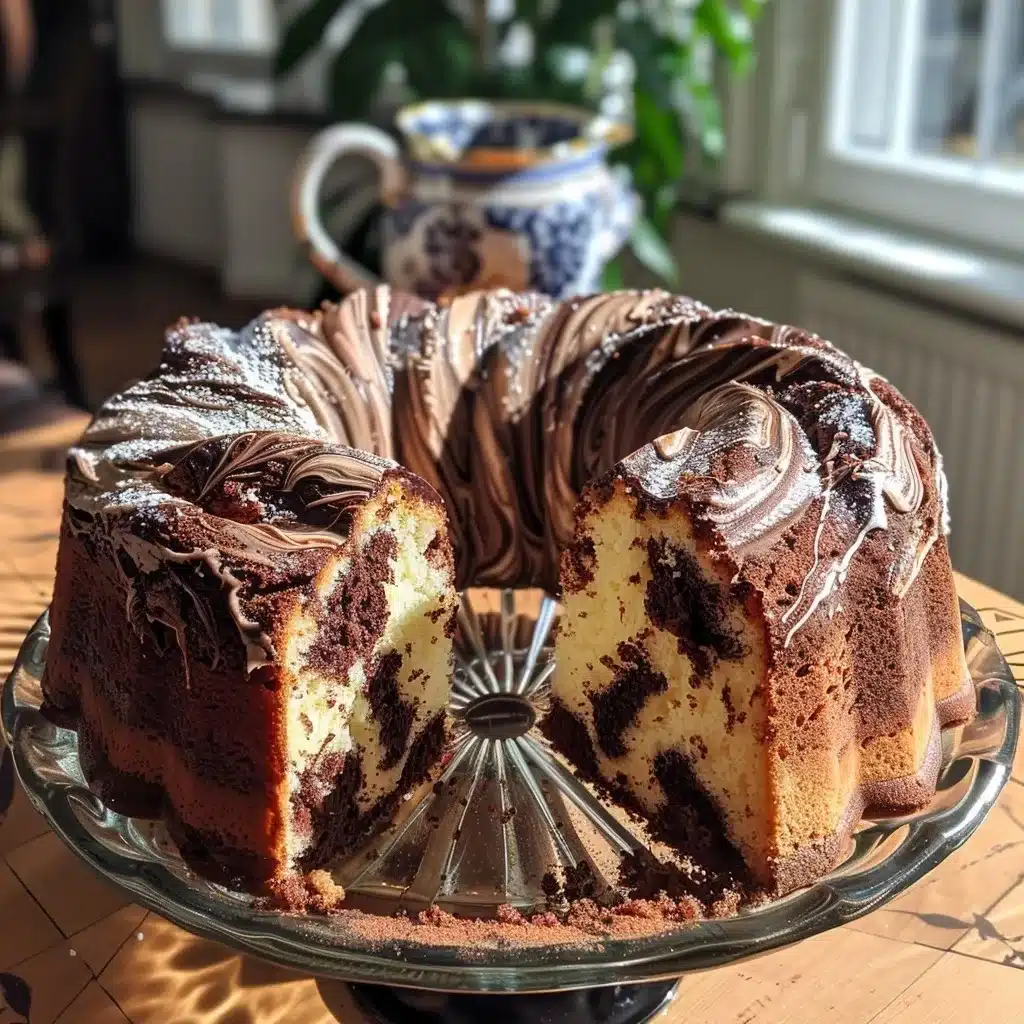 Marble Cake Recipe for Rich Chocolate Swirls Marble Cake Recipe for Rich Chocolate Swirls