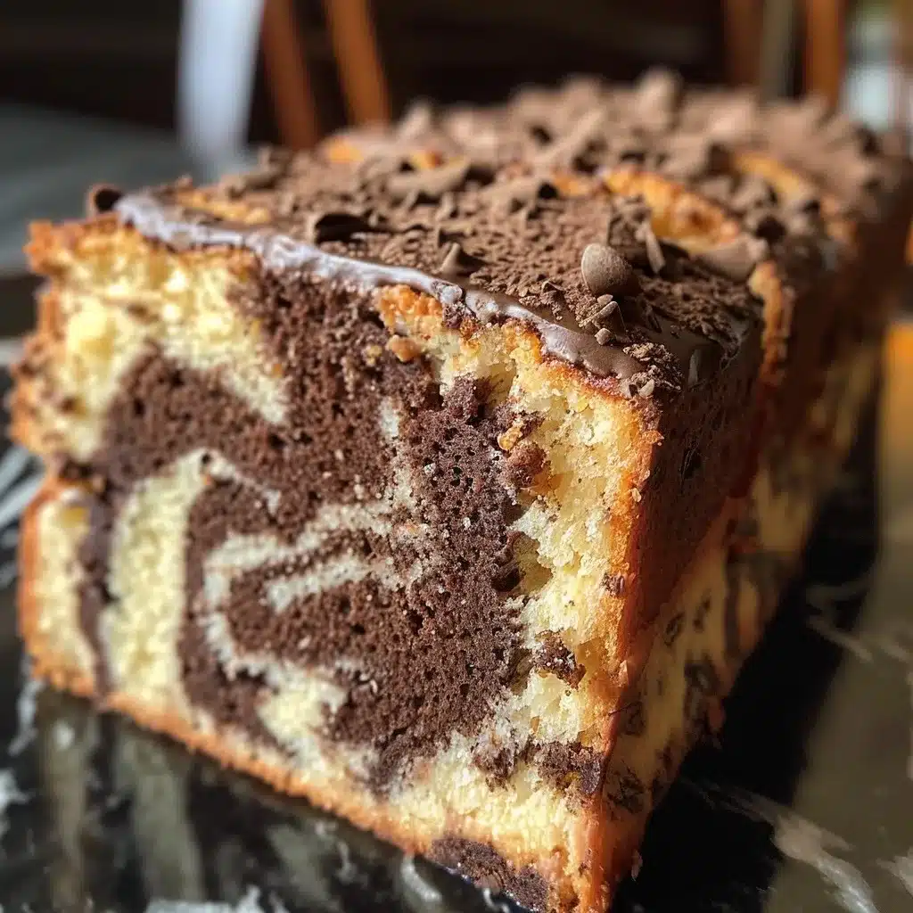 Marble Cake Recipe for Rich Chocolate Swirls