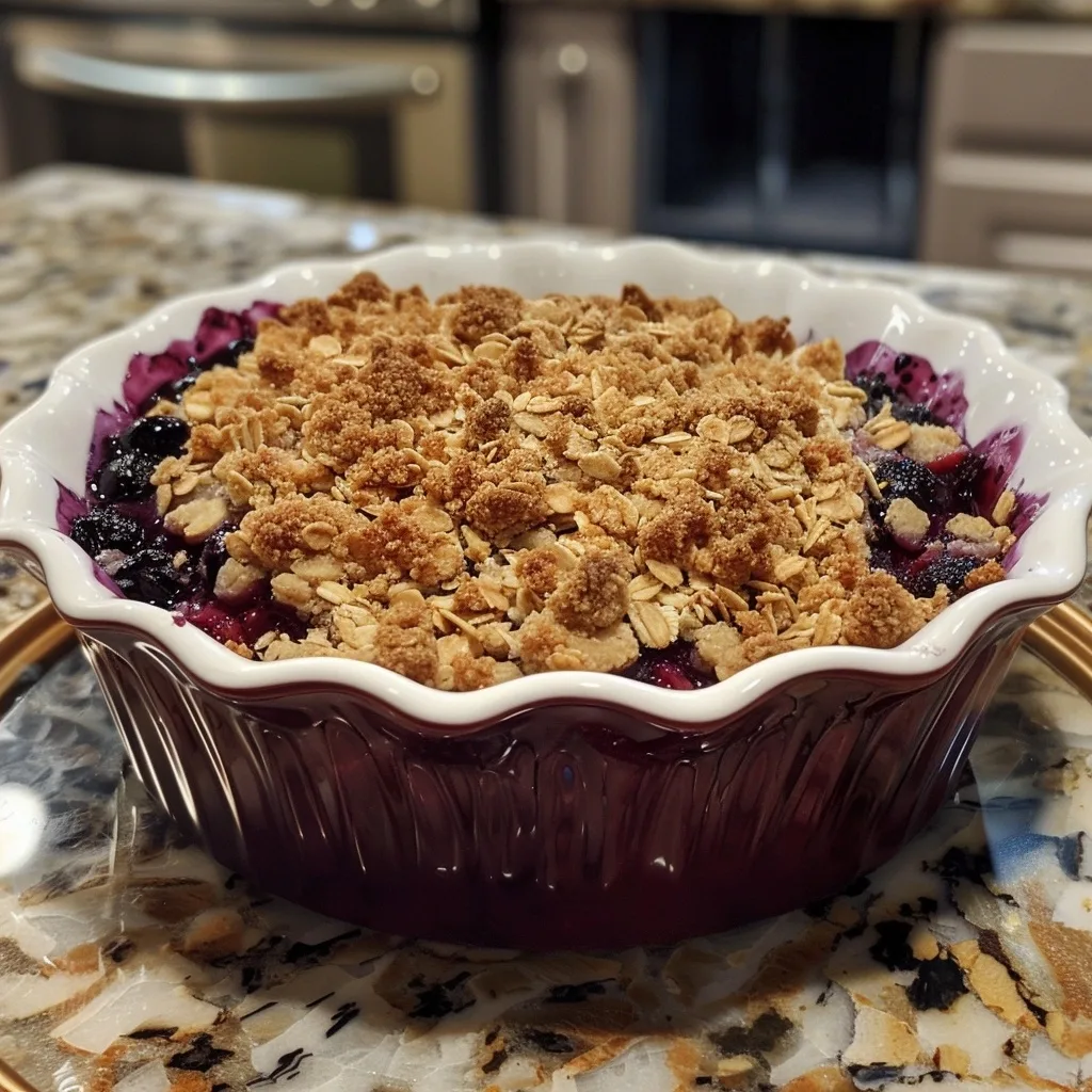 Blueberry Crisp: A Taste of Summer Simplicity