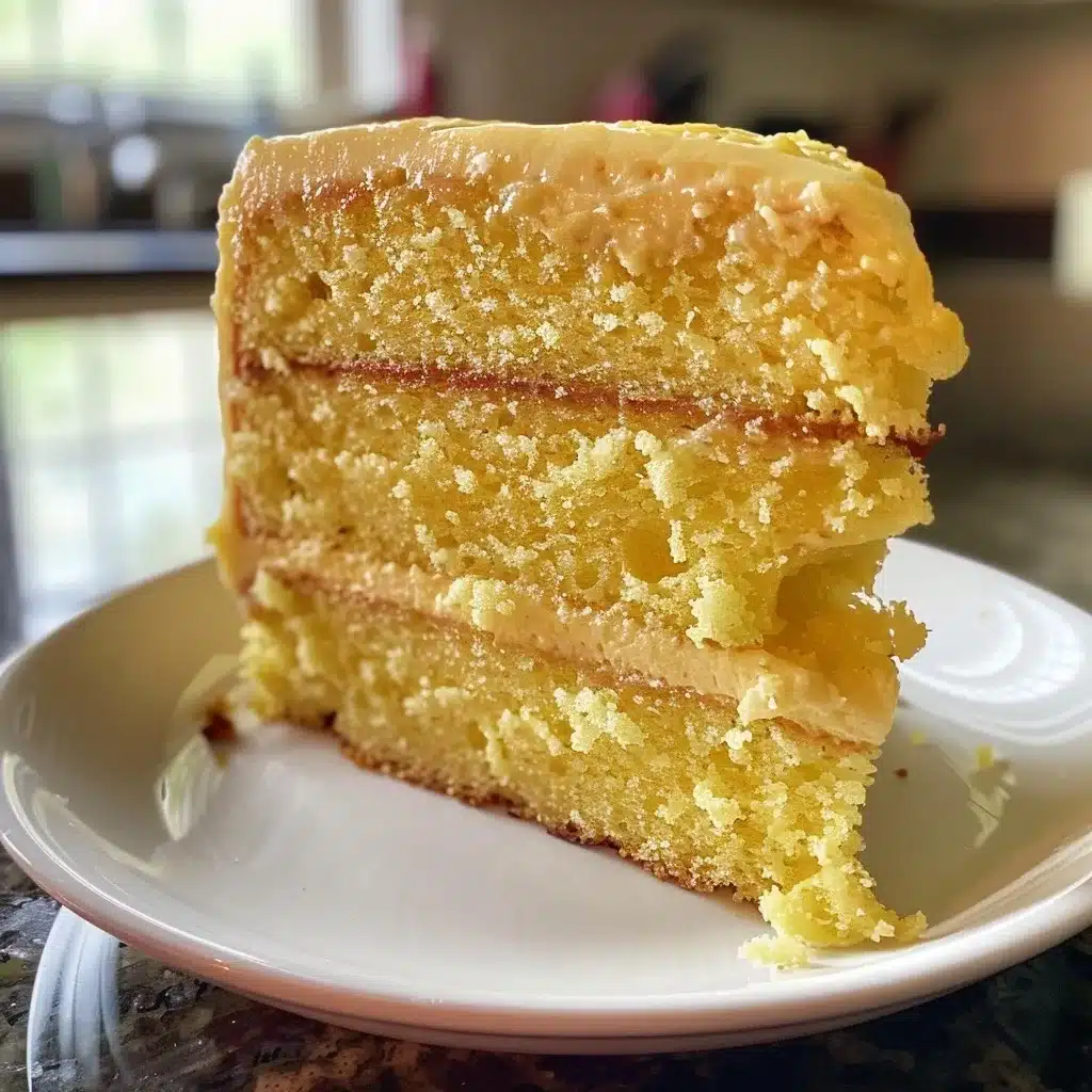 Yellow Cake Recipe With Vanilla Frosting